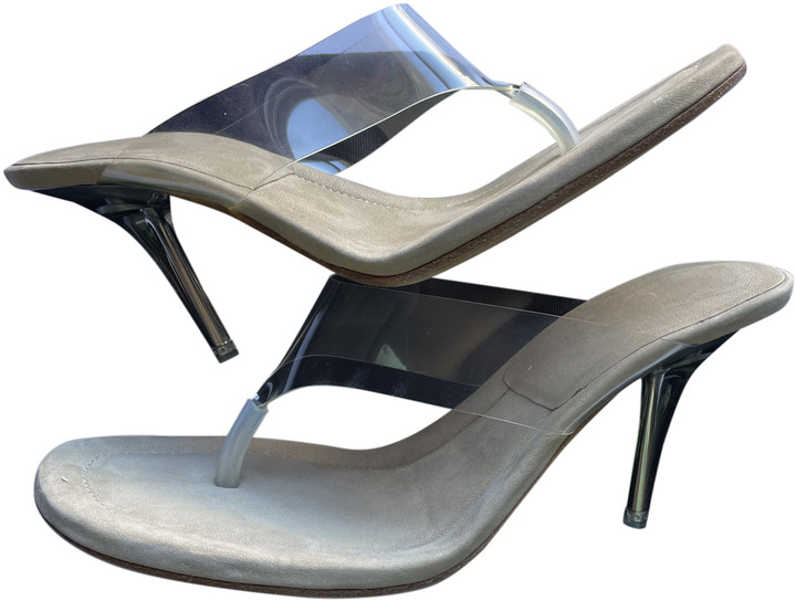 yeezy minimal open toe sandals