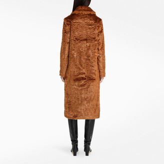 STAUD Light-brown Frankie long coat
