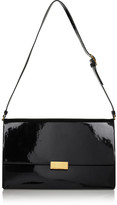 Thumbnail for your product : Stella McCartney Beckett faux patent-leather shoulder bag