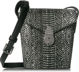 Calvin Klein Lucy Textured Embossed Logo Shoulder Bag on SALE