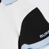 Thumbnail for your product : Burberry Colour Block Cotton Pique Polo Shirt