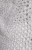 Thumbnail for your product : Yigal Azrouel Leather Trim Eyelet Organza Dress