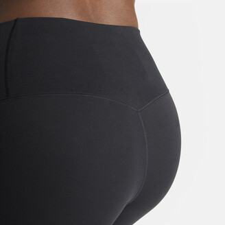 Nike Women's Zenvy Gentle-support High-waisted Cropped Leggings In Black