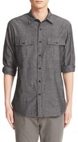 Thumbnail for your product : Todd Snyder Men's Chambray Military Shirt