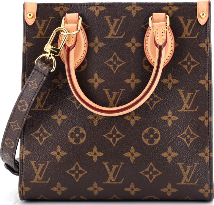Louis Vuitton, Bags, Louis Vuitton Sac Plat Nm Bag Monogram Canvas Bb  Brown