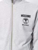 Thumbnail for your product : Moschino Logo Zip Front Sweatshirt