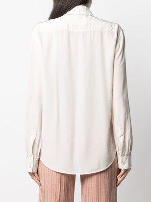 Jil Sander Button-Up Silk Shirt
