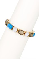 Thumbnail for your product : Romeo & Juliet Couture Blue Tonal Stretch Bracelet