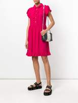 Thumbnail for your product : RED Valentino RED(V) studded bicolour shoulder bag