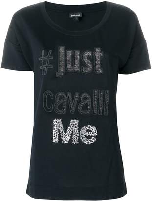 Just Cavalli logo design T-shirt