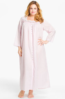 Thumbnail for your product : Eileen West Button Front Nightgown (Plus Size)