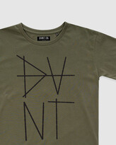 Thumbnail for your product : DVNT Boy's Green Basic T-Shirts - Scratch Tee - Kids