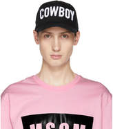 Thumbnail for your product : DSQUARED2 Black Cowboy Baseball Cap