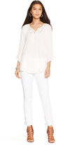 Thumbnail for your product : Lauren Ralph Lauren Ralph Cropped-Sleeve Lace Tunic