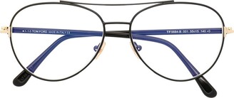 Tom Ford Eyewear Pilot-Frame Glasses