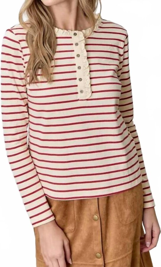 Polagram Ratliff Top In Red