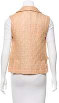 Thumbnail for your product : Rochas Double-Breasted Notch-Lapel Vest w/ Tags