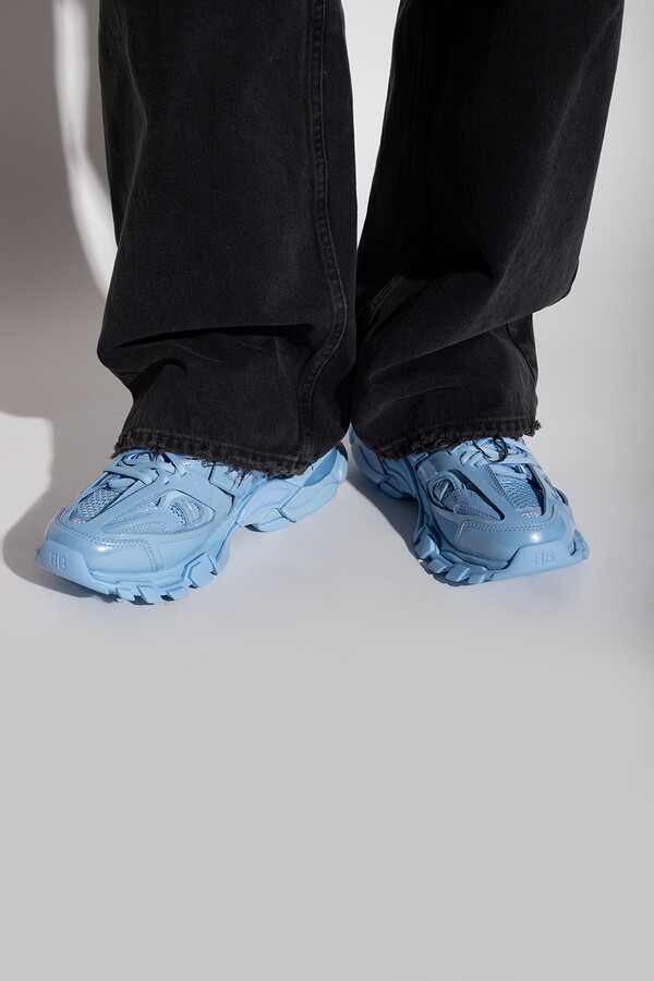 Balenciaga 'Track' Sneakers Women's Light Blue - ShopStyle