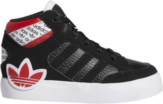 white adidas shoes high tops