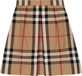 Thumbnail for your product : Burberry Children Vintage Check cotton poplin skirt