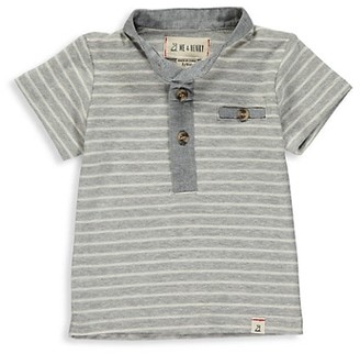 baby boy white henley