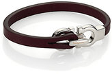 Thumbnail for your product : Ferragamo Leather Gancini Bracelet
