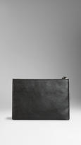 Thumbnail for your product : Burberry Large Leather Beauty Wallet