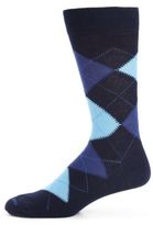 Thumbnail for your product : Marcoliani Argyle Print Wool Blend Socks