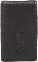 Thumbnail for your product : Polo Ralph Lauren Pebble Leather Money Clip Wallet
