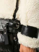 Thumbnail for your product : Sacai Wool-Panelled Padded Coat
