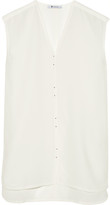 Thumbnail for your product : Alexander Wang T by Silk crepe de chine top