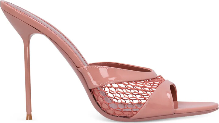 Paris Texas 105mm Lidia patent-leather mules