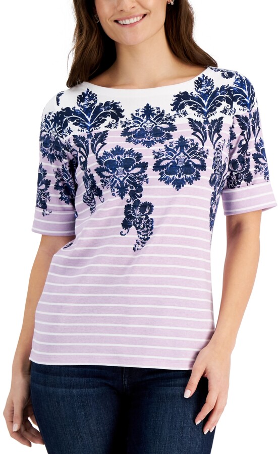 karen scott petite tops macys