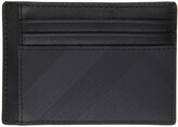 Thumbnail for your product : Burberry Grey London Check Money Clip Card Holder