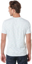 Thumbnail for your product : Perry Ellis Stripe V-Neck with Pocket