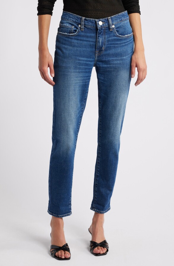 Frame Le Garçon Straight Leg Jeans