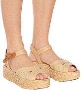 Thumbnail for your product : Clergerie Aude raffia sandals