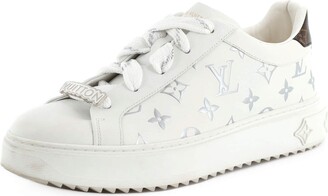 Louis Vuitton, Shoes, Womens Louis Vuitton Leather Colorblock Pattern  Sneakers Size 365 7 G 0085
