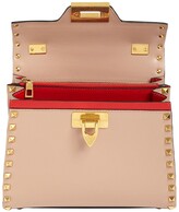 Thumbnail for your product : Valentino Garavani Small Rockstud Alcove Top Handle Bag