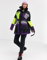 Thumbnail for your product : ASOS DESIGN extreme utility anorak jacket