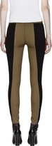 Thumbnail for your product : Marc by Marc Jacobs Khaki Colorblocked Allie Leggings