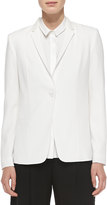 Thumbnail for your product : Elie Tahari Winnie One-Button Embellished Collar Jacket