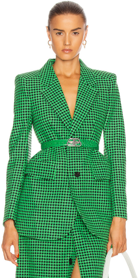 balenciaga hourglass jacket