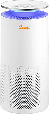 Crane True HEPA Air Purifier With Germicidal UV Light