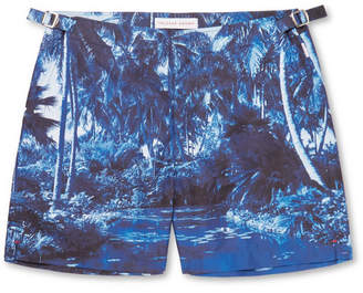 Orlebar Brown Bulldog Mid-Length Printed Swim Shorts