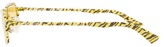 Thumbnail for your product : Balenciaga Rectangular Tiger-print Metal Sunglasses - Yellow Multi
