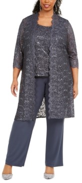 macys plus size suits
