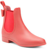 catherine catherine malandrino briellie bow chelsea rain boot