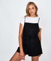 Thumbnail for your product : Subtitled Palmy Linen Playsuit Black