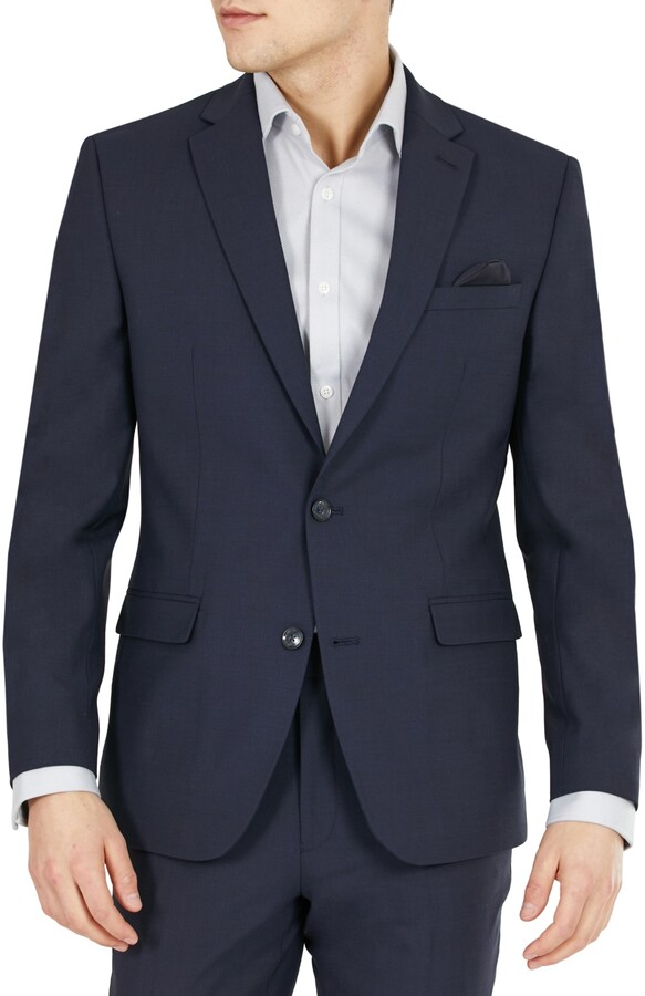 Bar III Men's SlimFit Solid Wool Suit Jacket, Created for Macy's